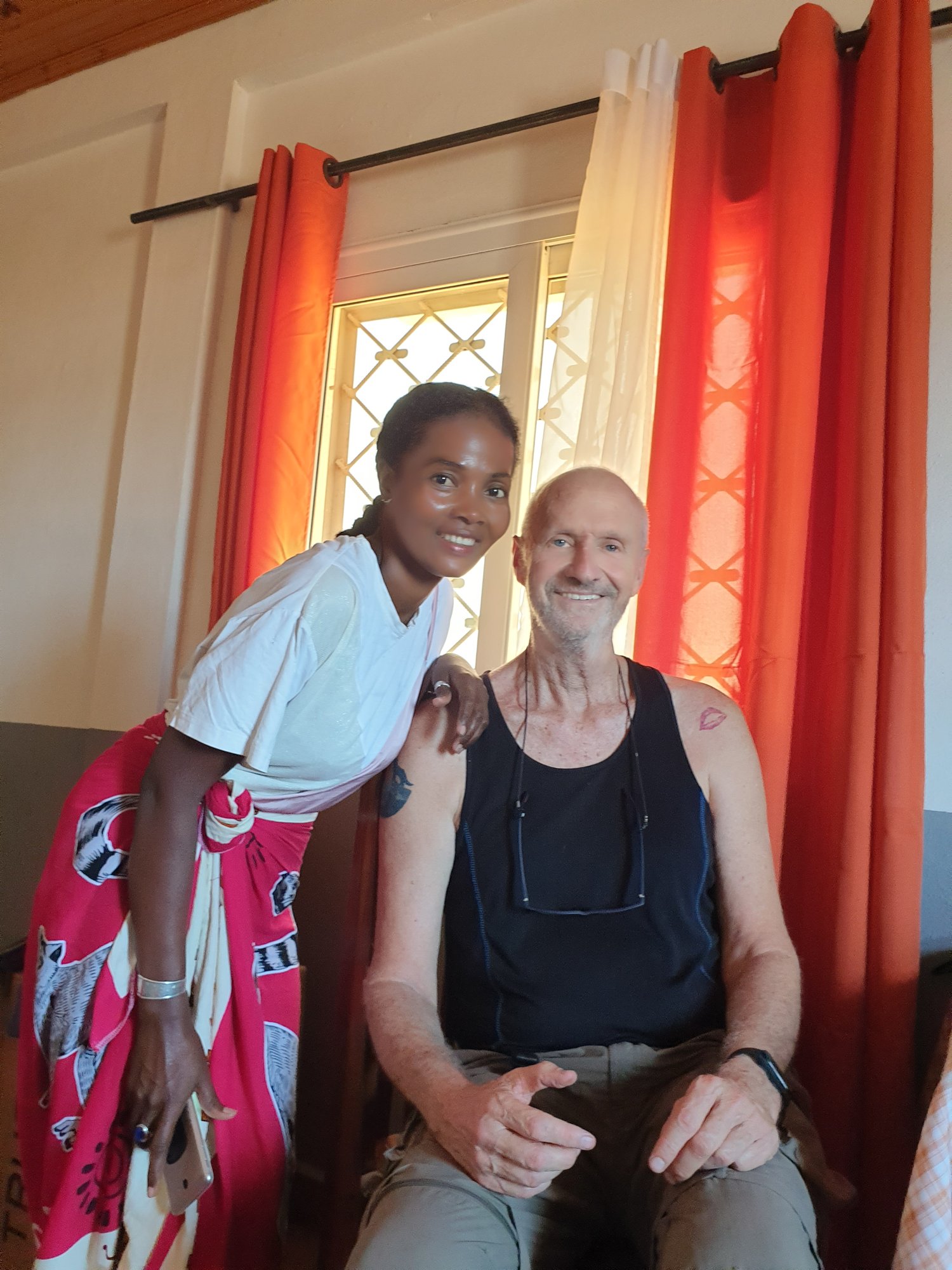 Mamy Duata and Eldad Garfunkel working together in Ambovombe.