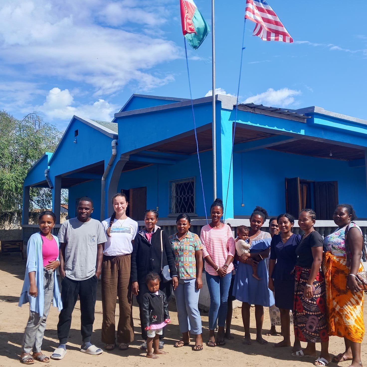 Quinn Mitsuko Parker visiting TERATANY and Ny Trano Manga in Ambovombe.